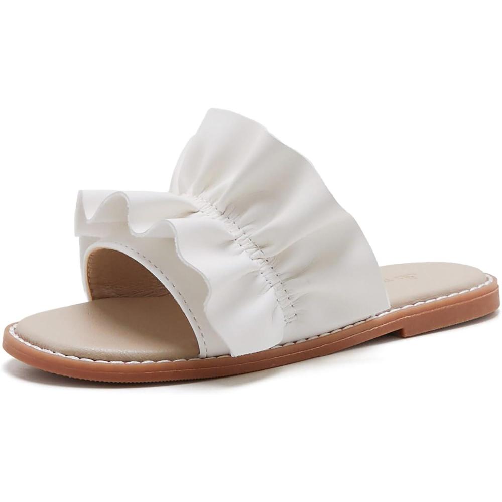 imageTHEE BRON Princess Dress Slippers Slides Sandals for Little GirlsAa380blush Pink