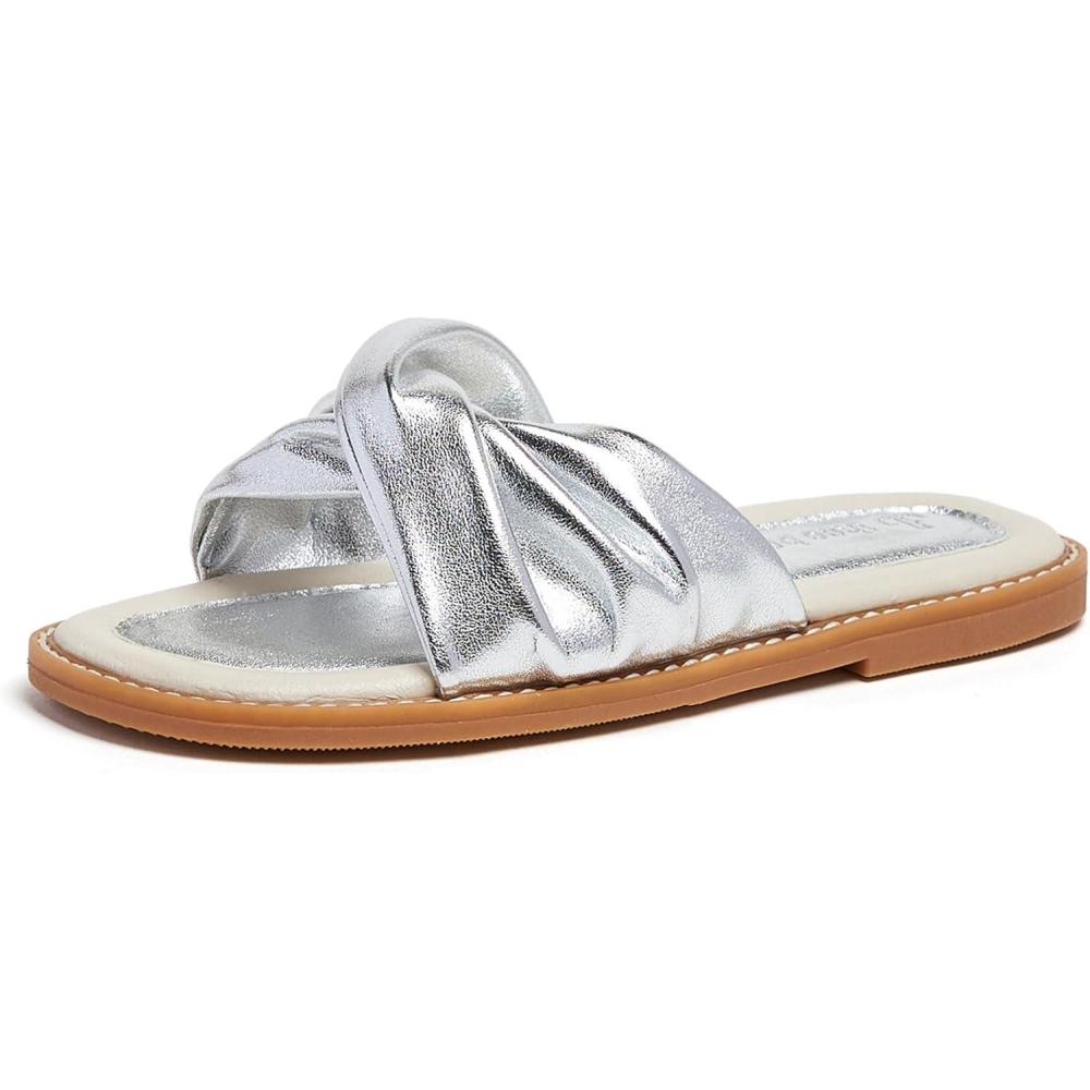 imageTHEE BRON Princess Dress Slippers Slides Sandals for Little GirlsAa518moonlit Silver